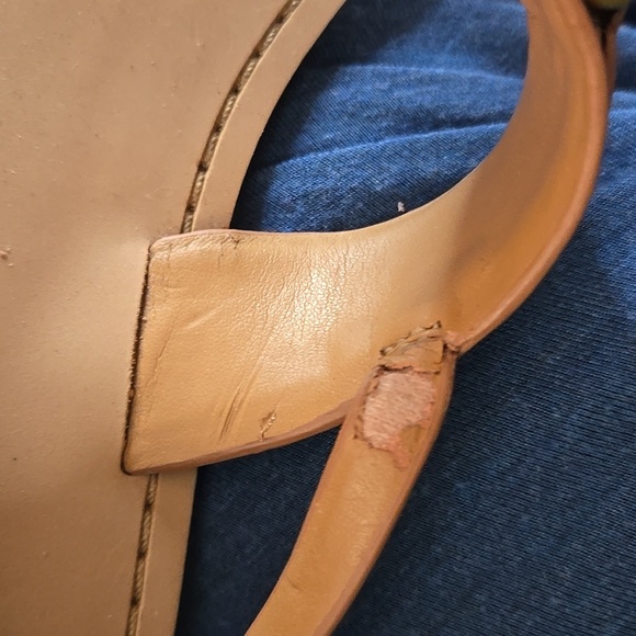 Coach Tan Leather Sandals - Picture 11 of 13